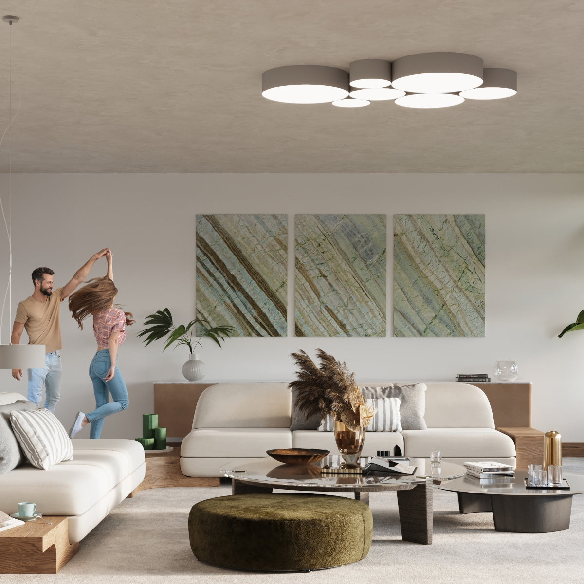 Pendellampe ARENA 35 grå - Billede 7