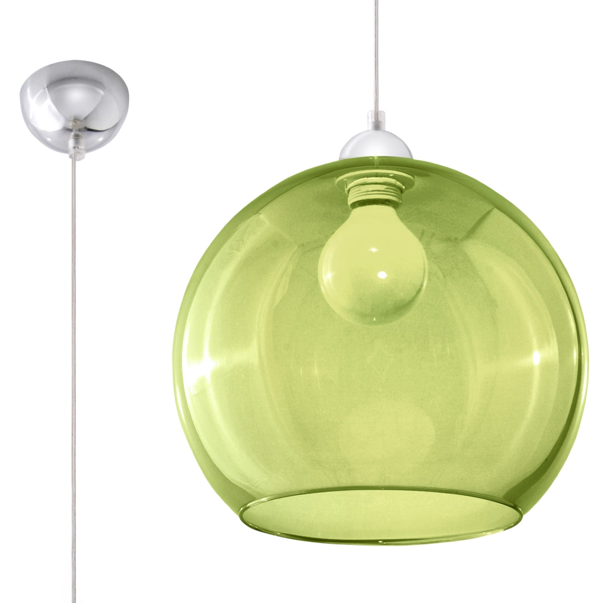 Pendellampe BALL grøn - Billede 2