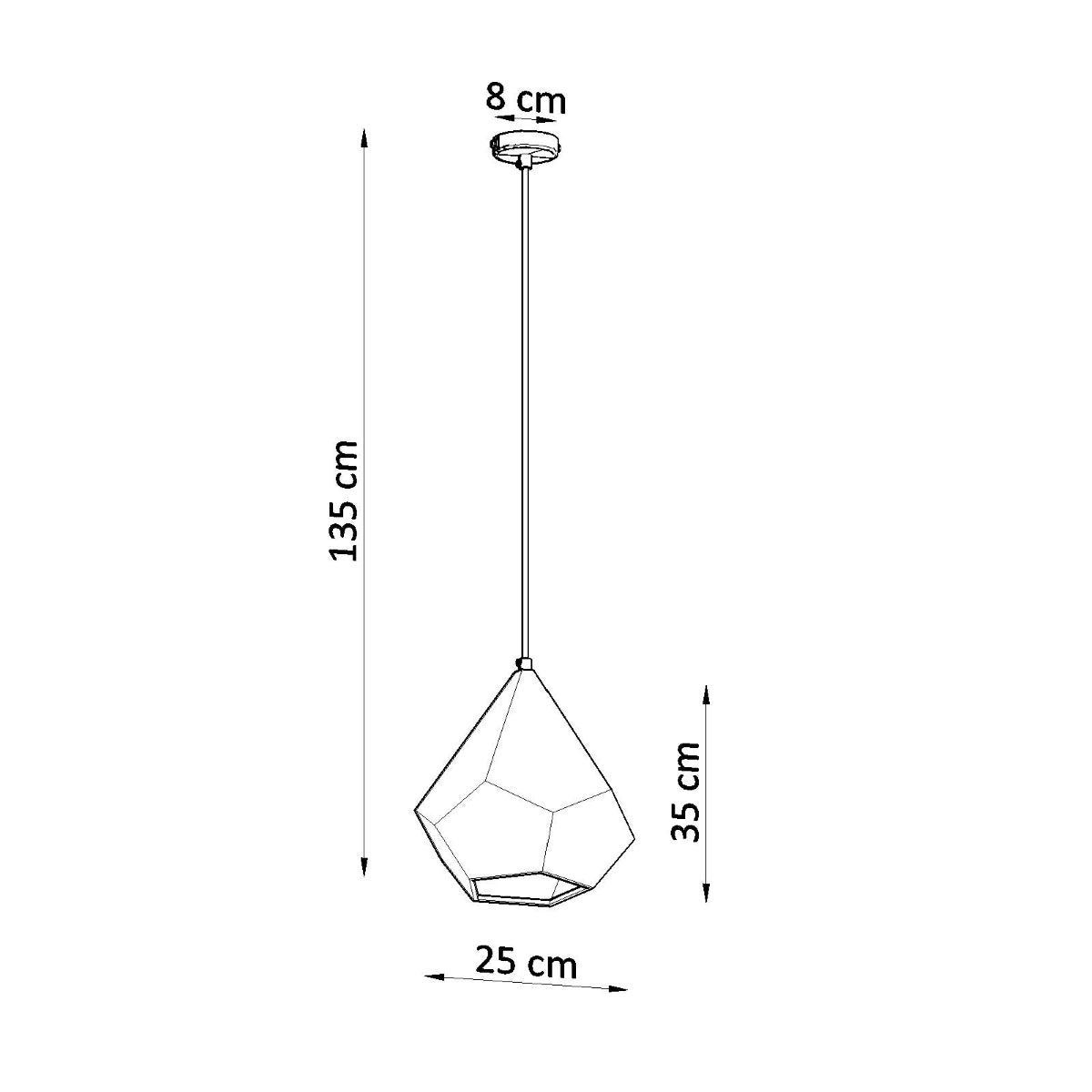 Keramisk pendellampe PAVLUS - Billede 4
