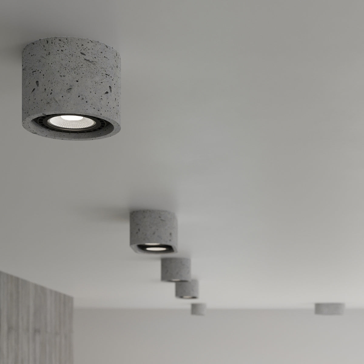 Loftslampe BASIC 1 beton - Billede 8