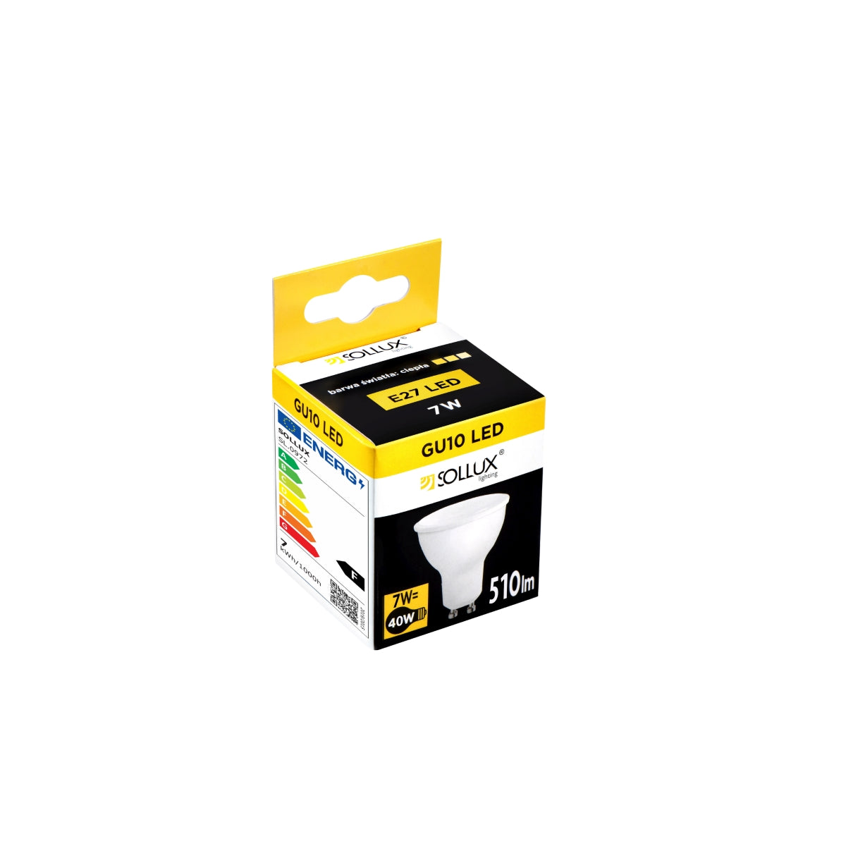LED pære GU10 3000K 7W 510lm - Billede 2