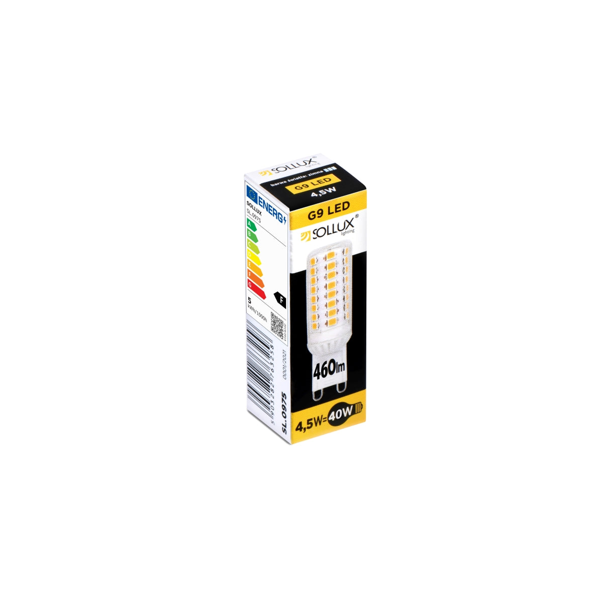 LED-pære G9 4000K 4,5W 460lm - Billede 2