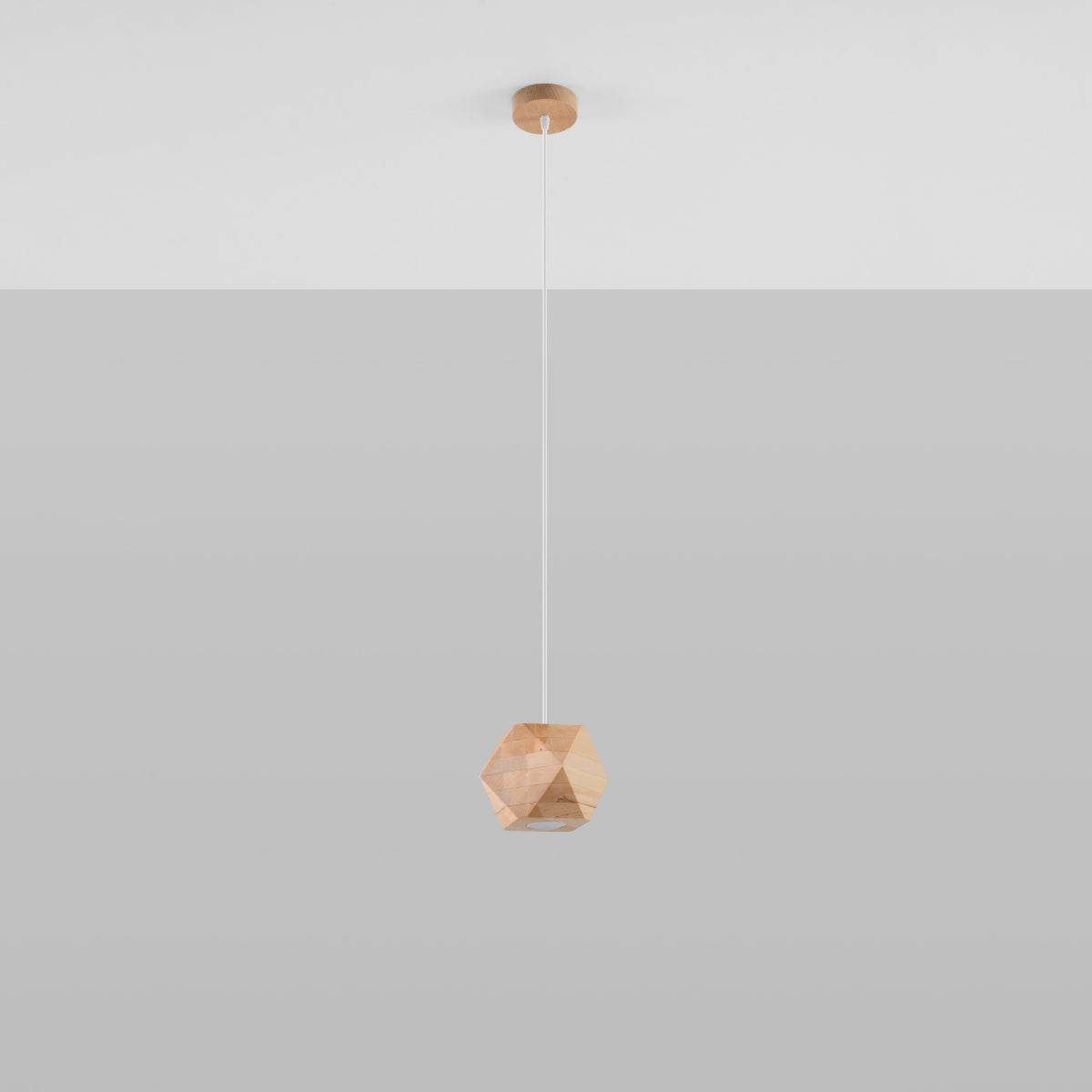 Pendellampe WOODY naturtræ - Billede 3