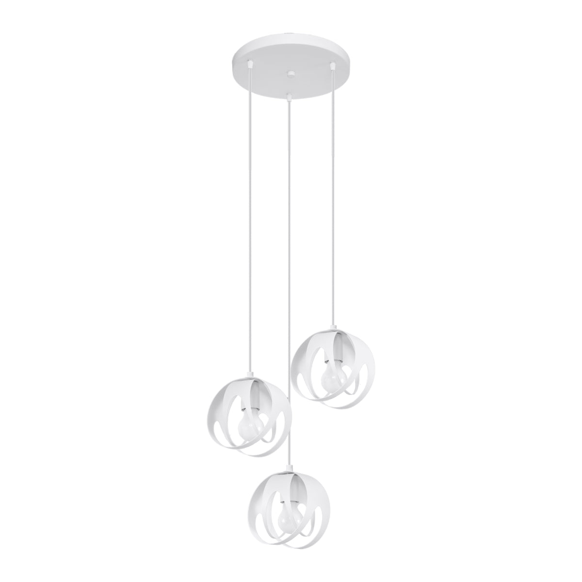 Pendellampe TULOS 3P hvid - Billede 2