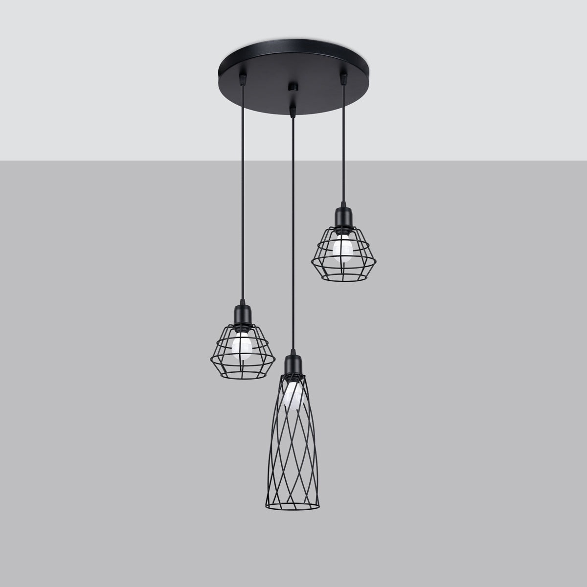 Pendel SUBA 3P sort - Billede 3