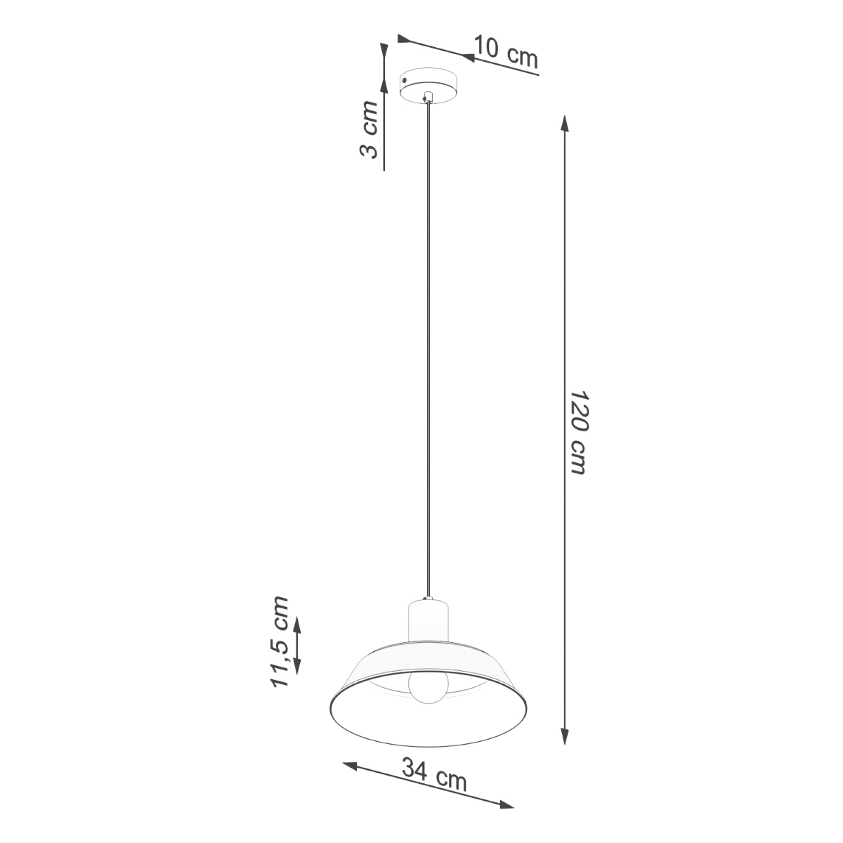 Pendellampe FANO hvid - Billede 15