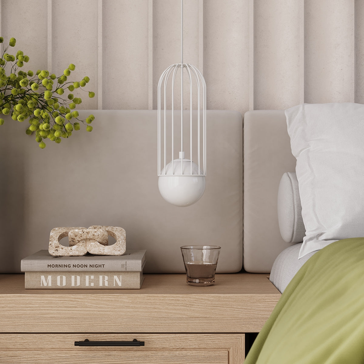Pendellampe BRINA 1 hvid - Billede 16