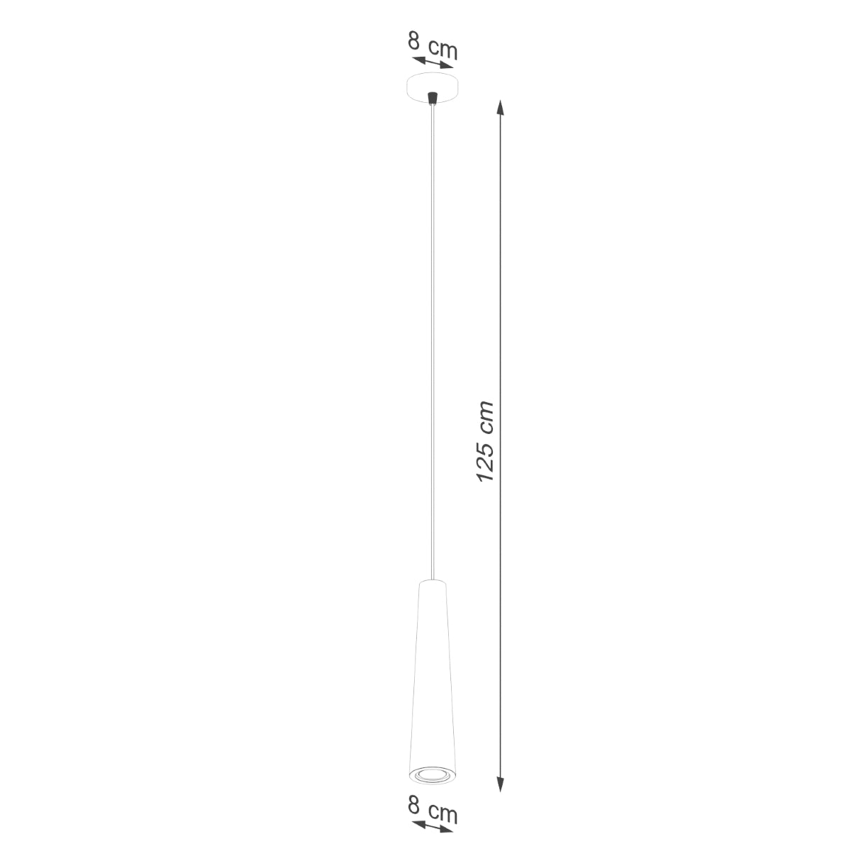 Pendellampe ELECTRA beton - Billede 12
