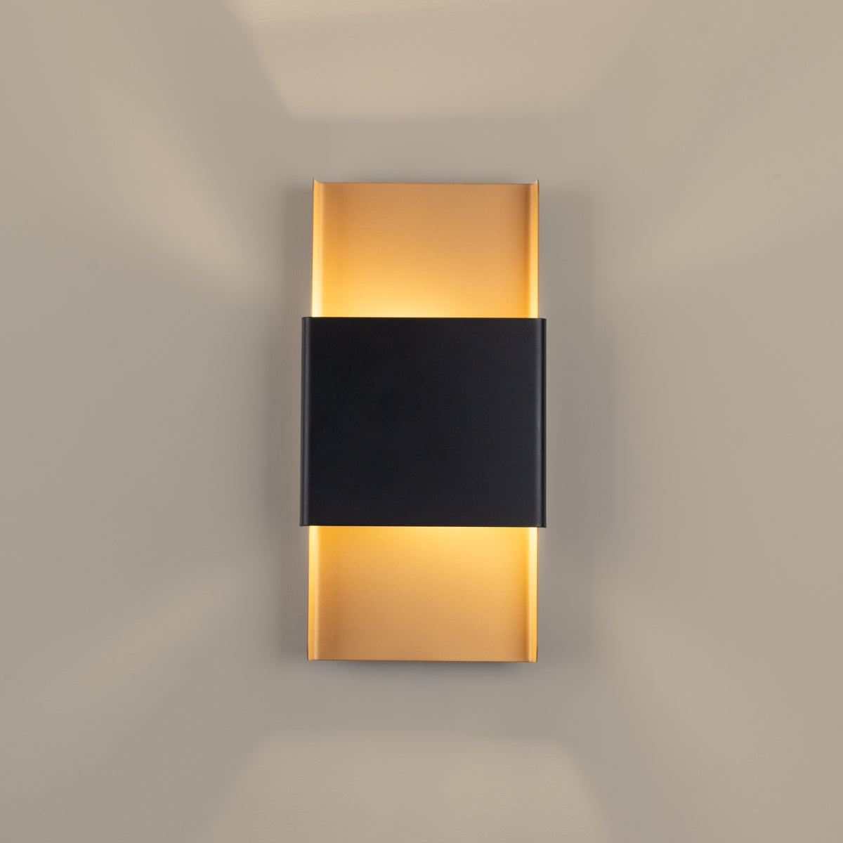 Væglampe DURLIN guld/