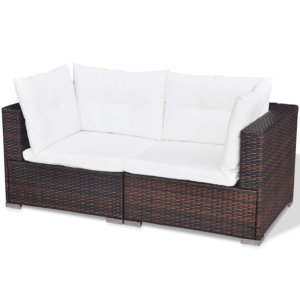Havesofasæt I 17 Dele I Polyrattan (Kun I Uk/Ie/Fi/No)