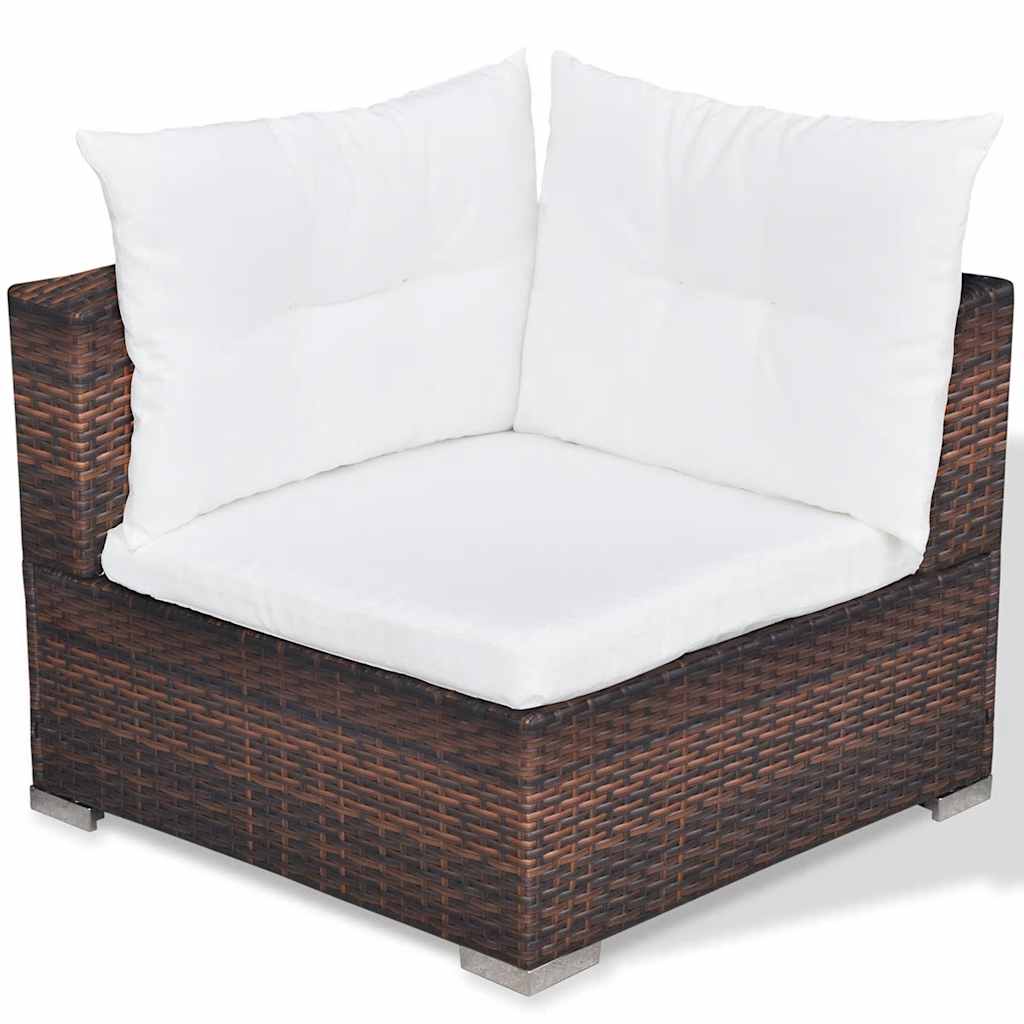 Havesofasæt I 17 Dele I Polyrattan (Kun I Uk/Ie/Fi/No)