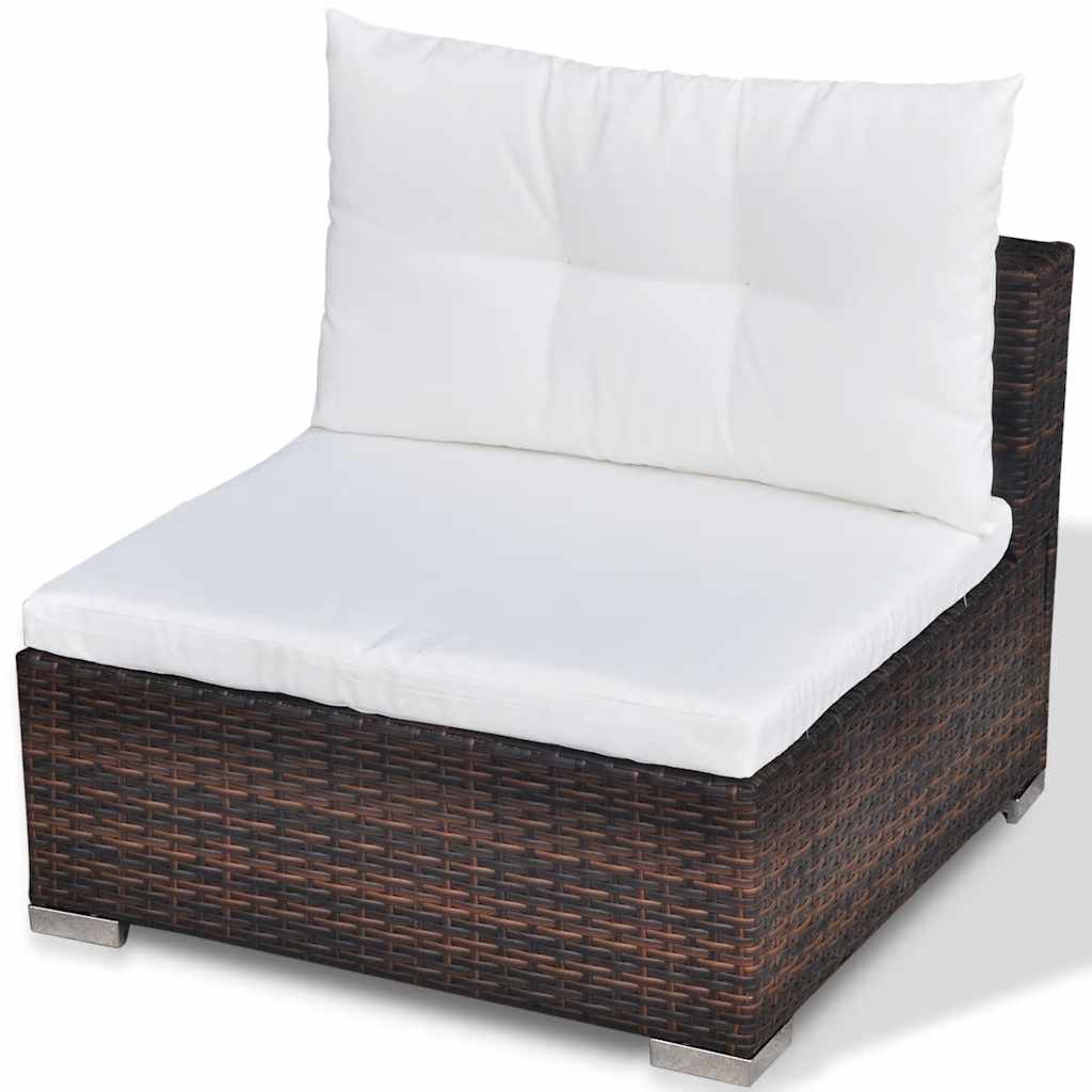 Havesofasæt I 17 Dele I Polyrattan (Kun I Uk/Ie/Fi/No)