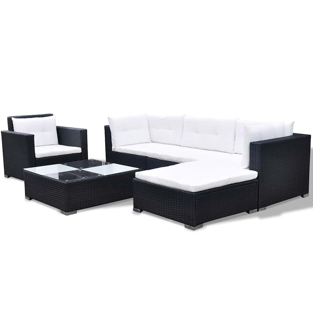 Havesofasæt I 17 Dele I Polyrattan (Kun I Uk/Ie/Fi/No)