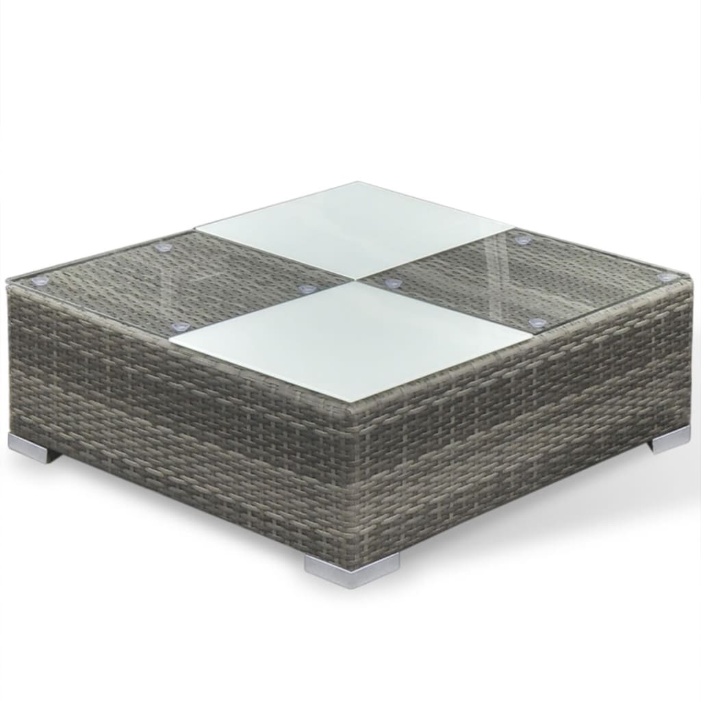 Havesofasæt I 17 Dele I Polyrattan (Kun I Uk/Ie/Fi/No)