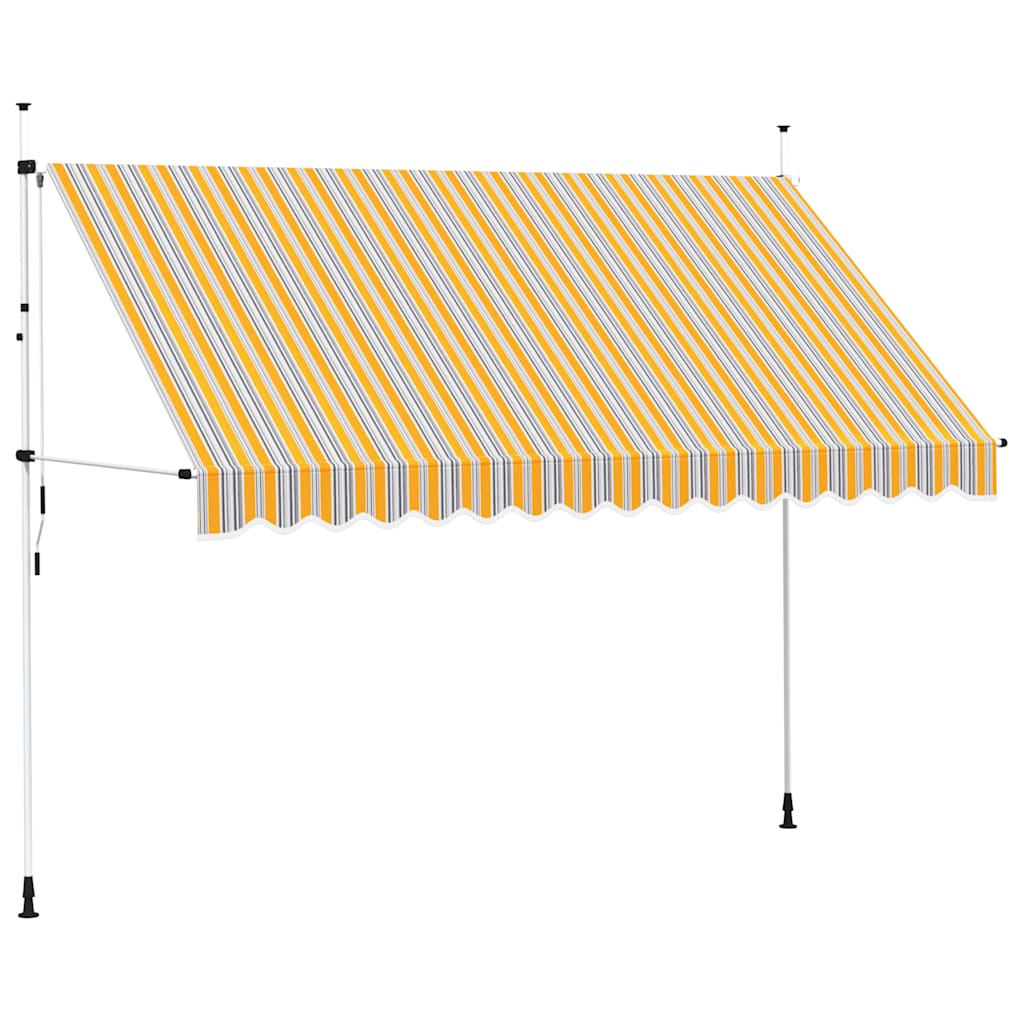 Foldemarkise Manuel Betjening Striber - Variant 43229