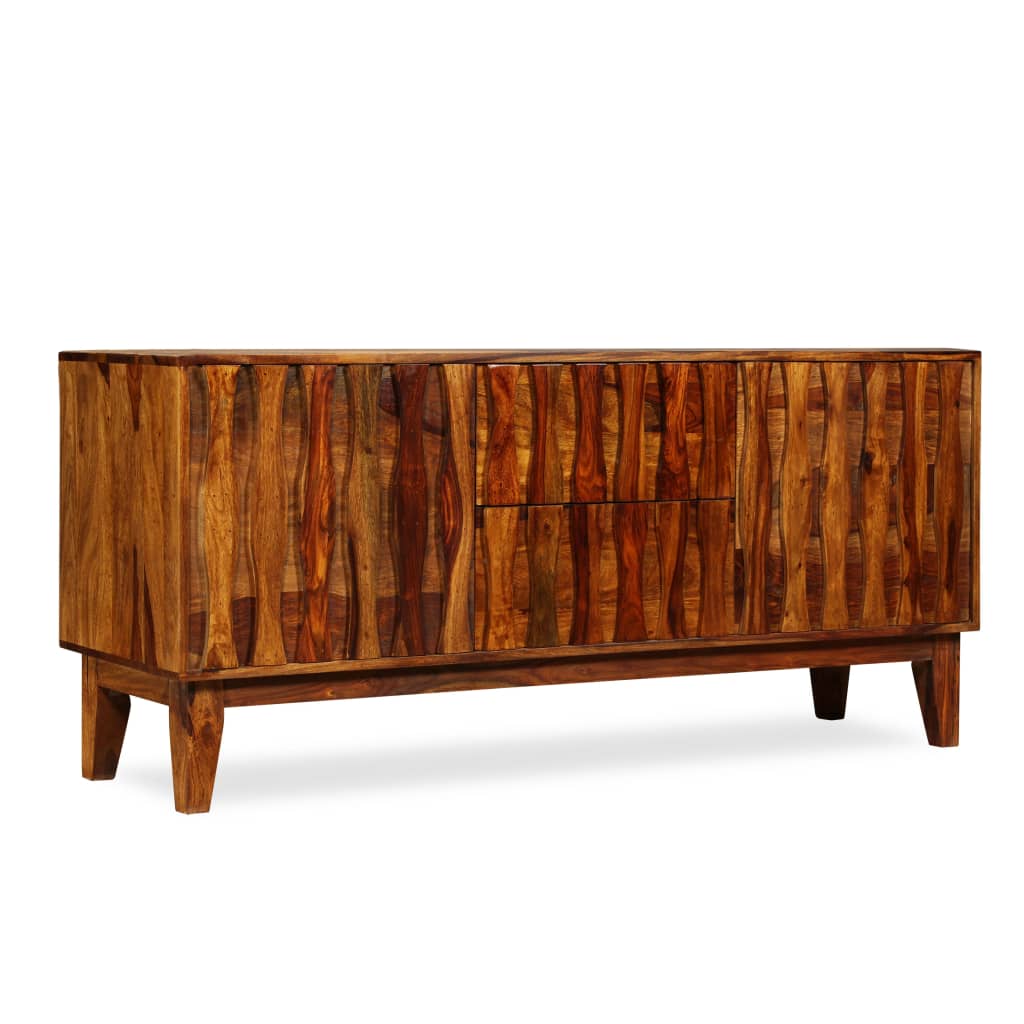 Skænk 160X45X70 Cm Massivt Sheeshamtræ