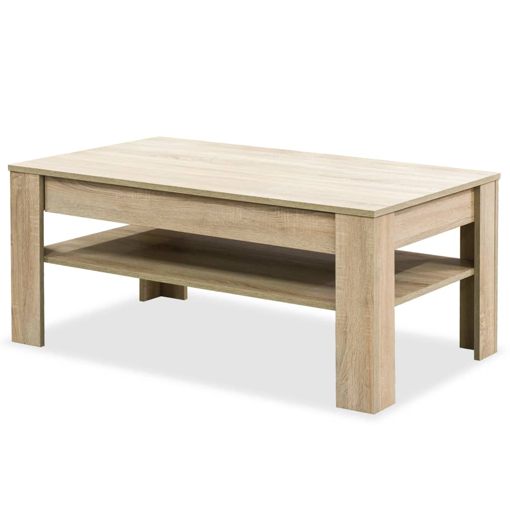 Sofabord 110X65X48 Cm Konstrueret Træ