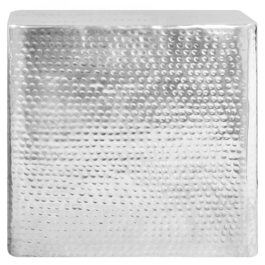 Sofaborde 2 Stk. Aluminium Sølvfarvet - Billede 5