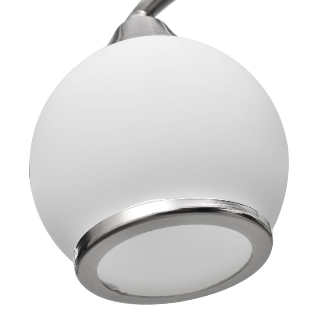 Loftslampe Med Glasskærme Bølget 3 E14 Pærer