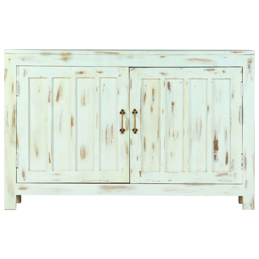 Skænk 110X35X70 Cm Massivt Mangotræ