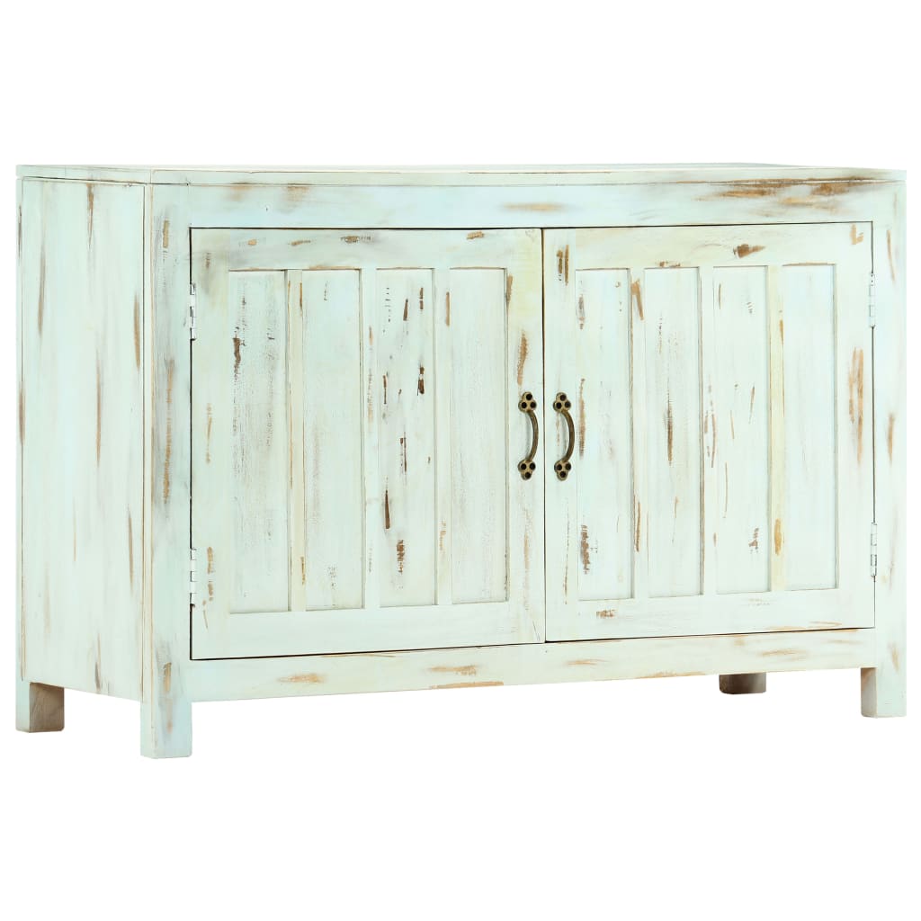 Skænk 110X35X70 Cm Massivt Mangotræ