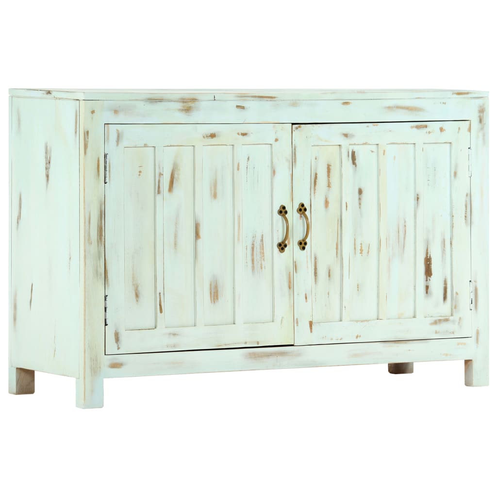 Skænk 110X35X70 Cm Massivt Mangotræ