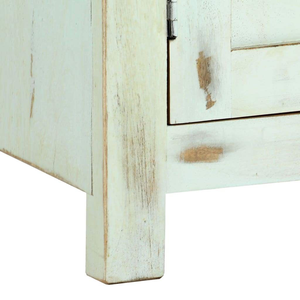 Skænk 110X35X70 Cm Massivt Mangotræ