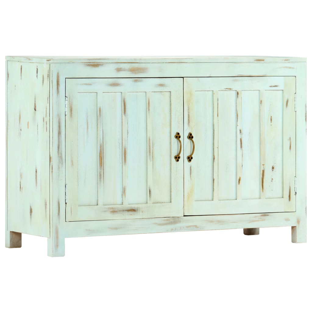 Skænk 110X35X70 Cm Massivt Mangotræ