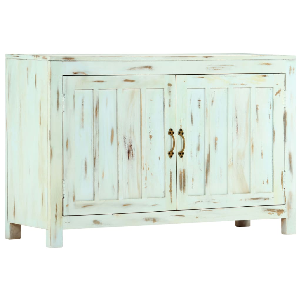 Skænk 110X35X70 Cm Massivt Mangotræ