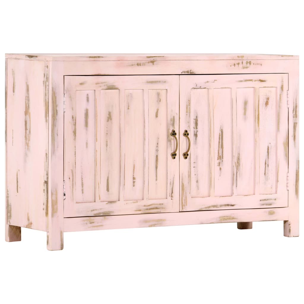 Skænk 110X35X70 Cm Massivt Mangotræ