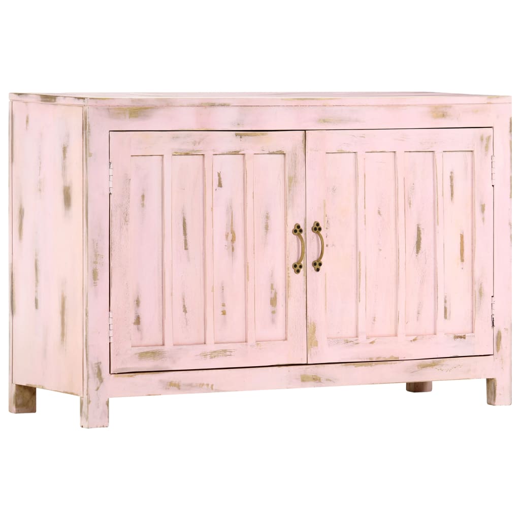Skænk 110X35X70 Cm Massivt Mangotræ