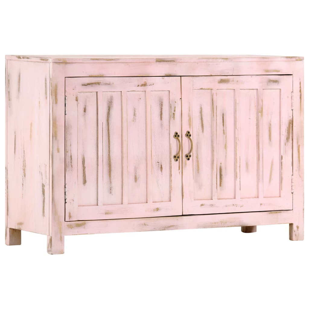 Skænk 110X35X70 Cm Massivt Mangotræ
