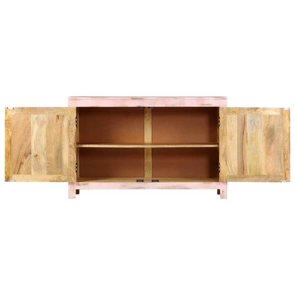 Skænk 110X35X70 Cm Massivt Mangotræ
