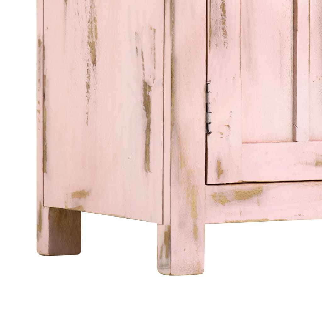 Skænk 110X35X70 Cm Massivt Mangotræ