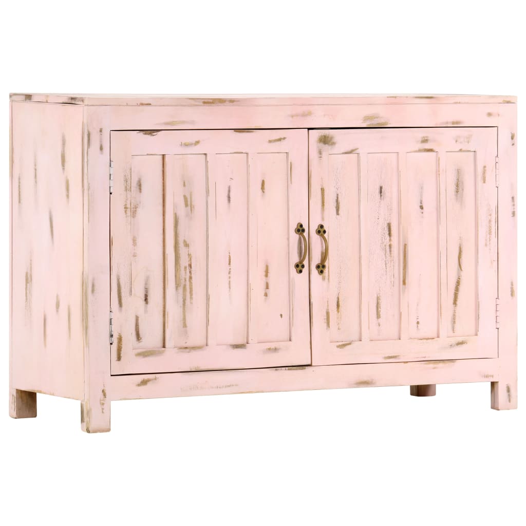 Skænk 110X35X70 Cm Massivt Mangotræ