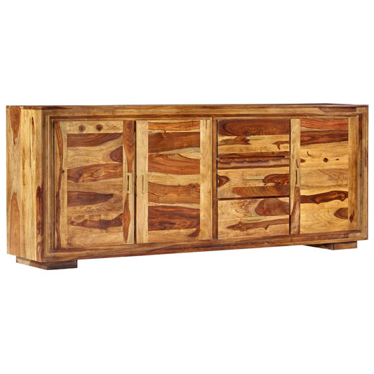Skænk 200 X 40 X 80 Cm Massivt Sheeshamtræ