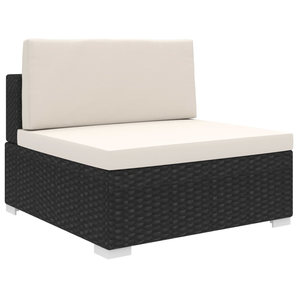 Midtersæde Til Sofa 1 Stk. Med Hynder Polyrattan - Variant 46794