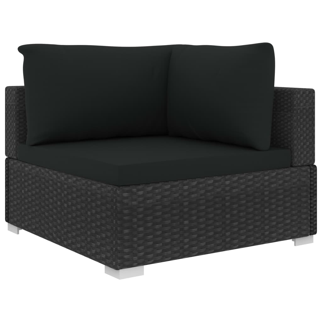 Loungesæt Til Haven 10 Dele Med Hynder Polyrattan