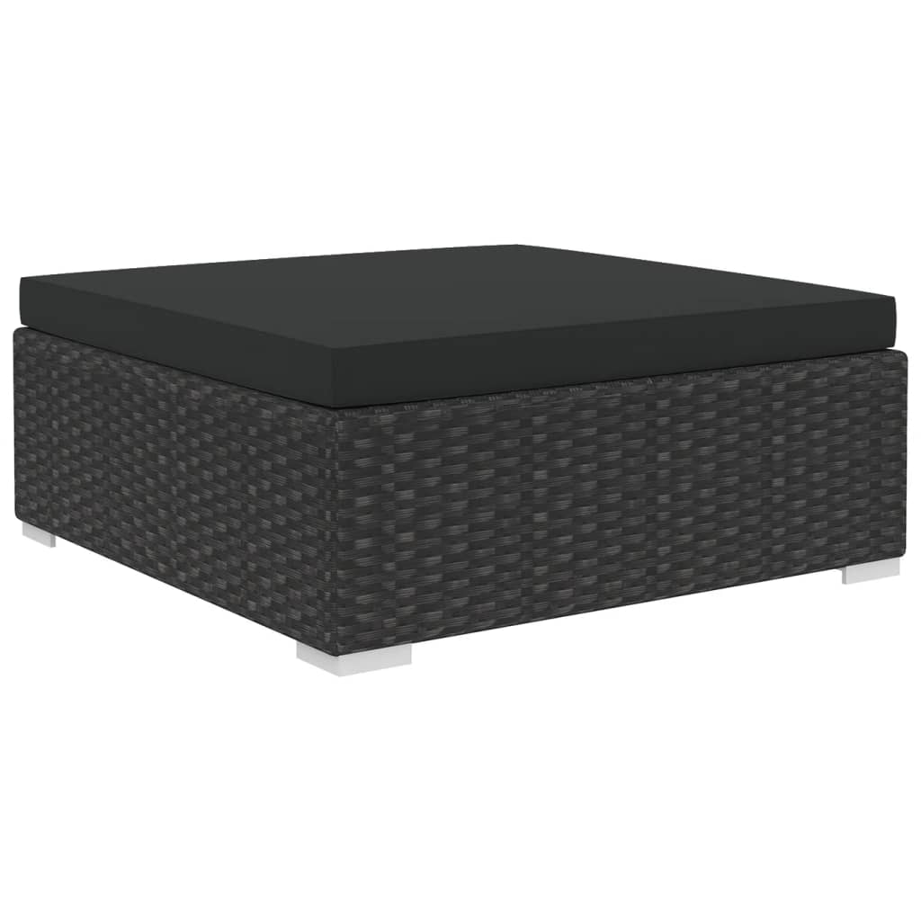 Loungesæt Til Haven 10 Dele Med Hynder Polyrattan