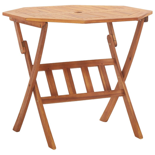 Foldbart Havebord Massivt Akacietræ