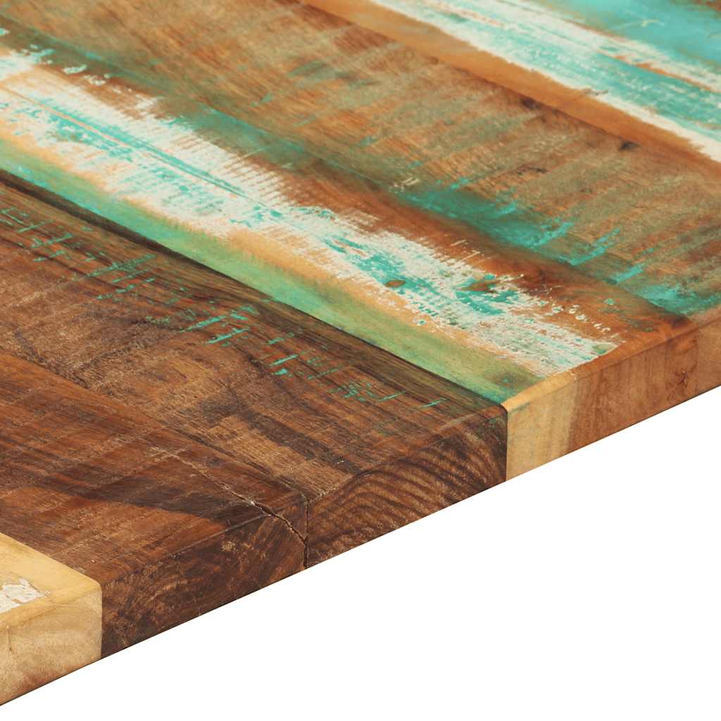 Rektangulær Bordplade 60x120 Cm 25-27 Mm Massivt Genbrugstræ - Billede 10
