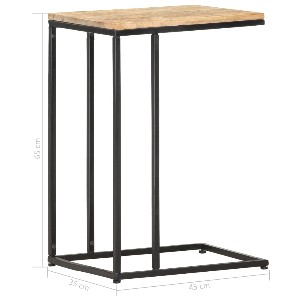Sidebord 35X45X65 Cm Massivt Træ