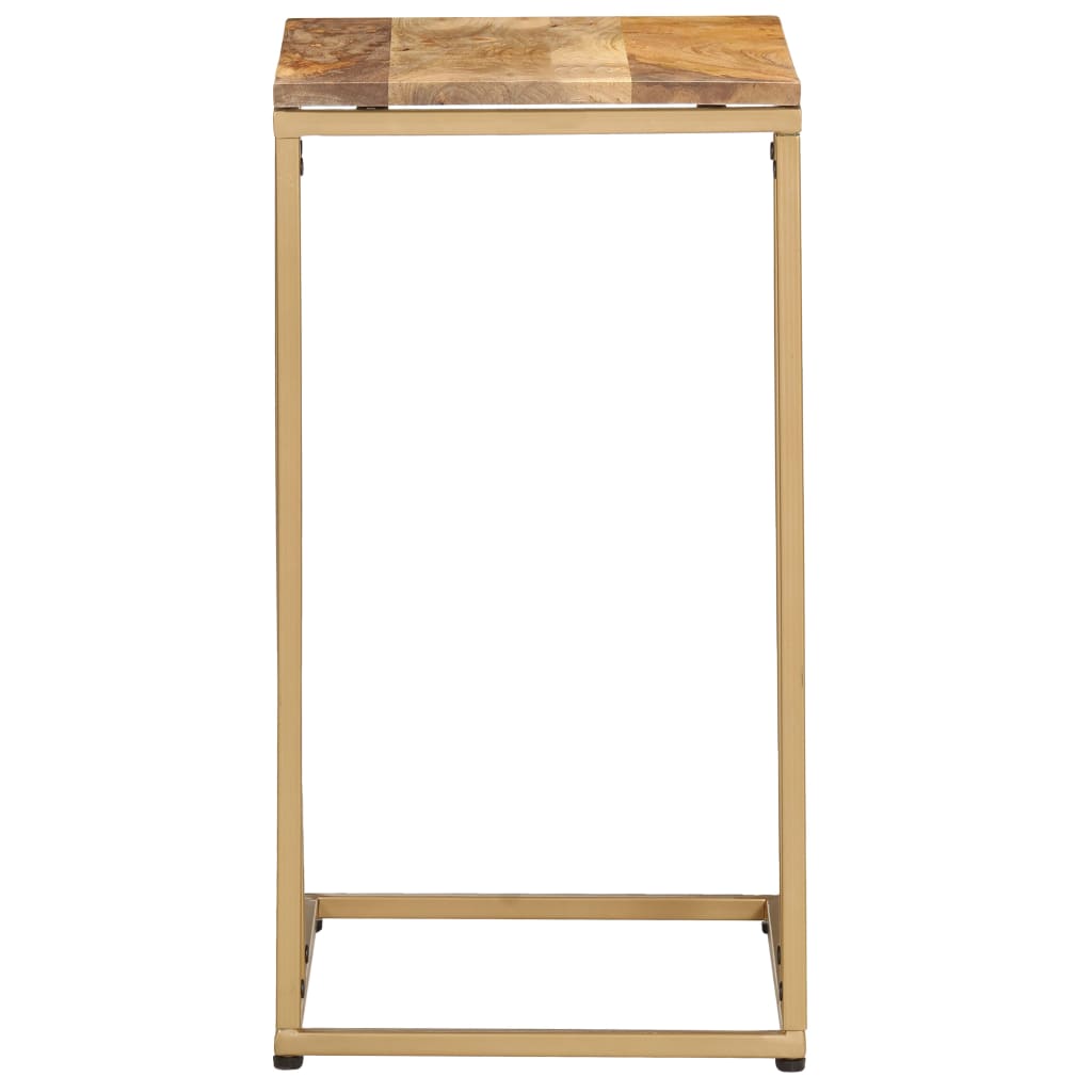 Sidebord 35X45X65 Cm Massivt Træ
