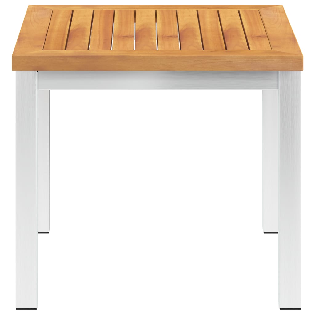 Havebord 45X45X38 Cm Og Rustfrit Stål