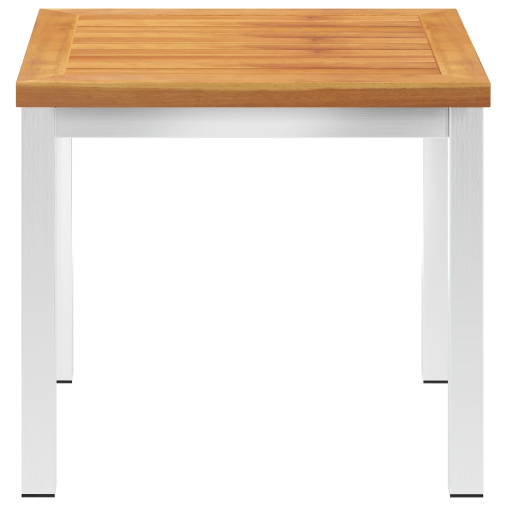 Havebord 45X45X38 Cm Og Rustfrit Stål