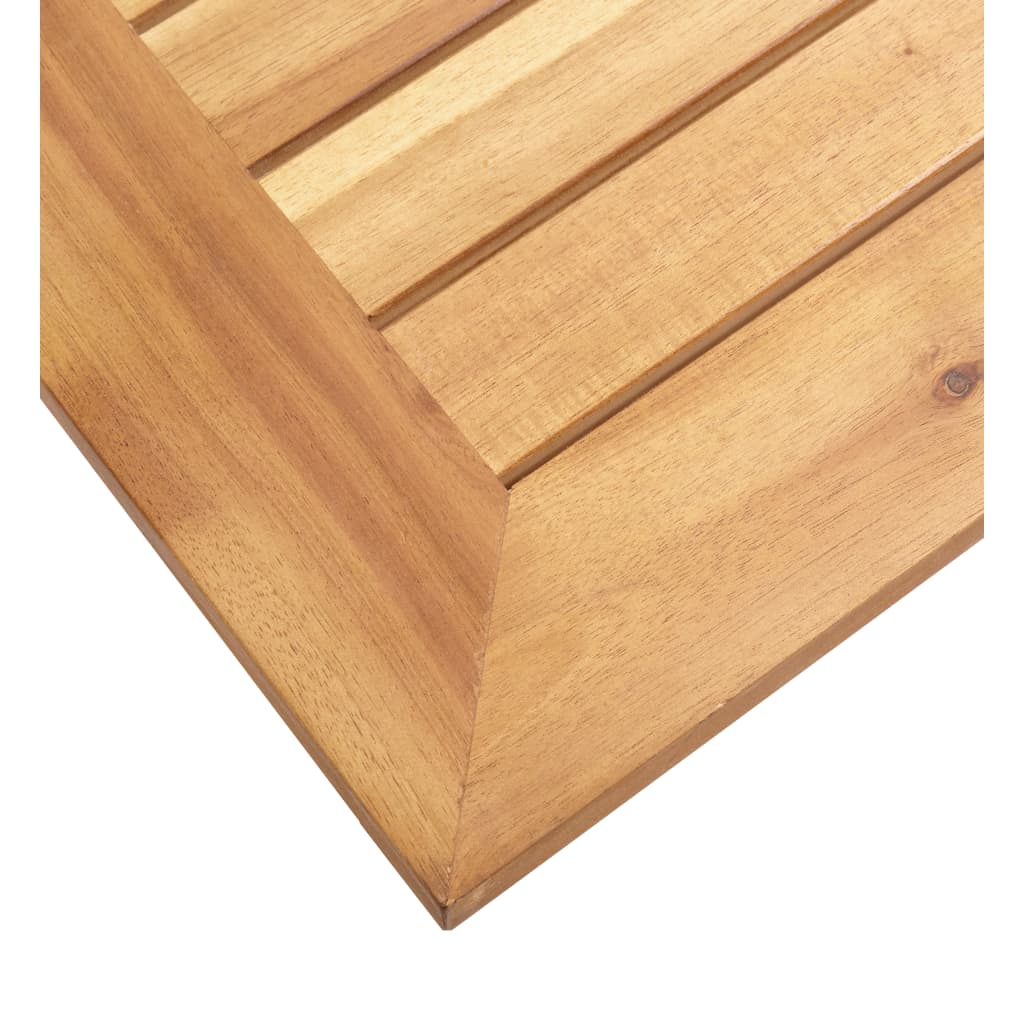 Havebord 45X45X38 Cm Og Rustfrit Stål