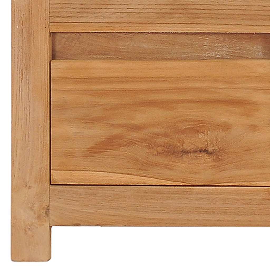 Tv-bord 115x30x35 Cm Massivt Teaktræ - Billede 6