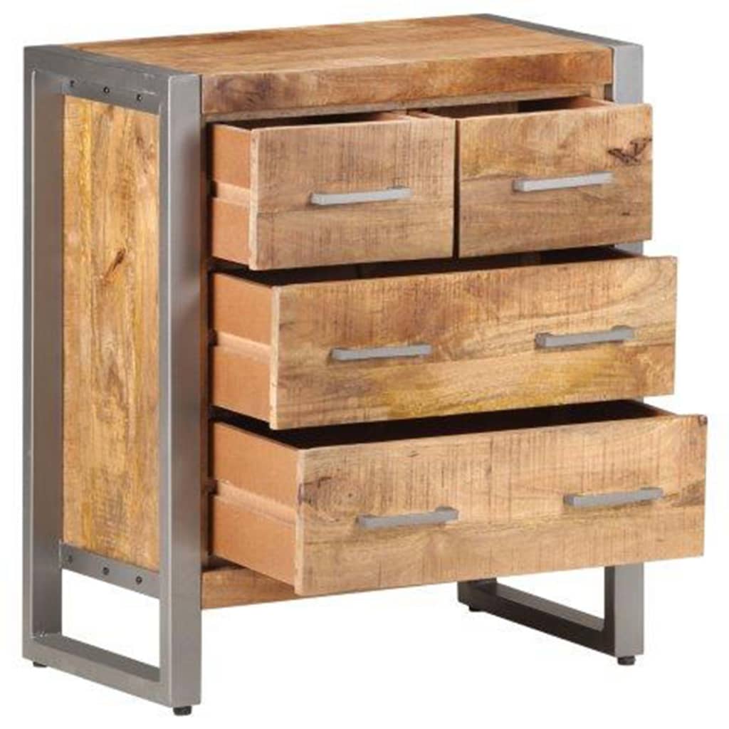 Skænk 60x35x70 Cm Ru Mangotræ - Billede 3