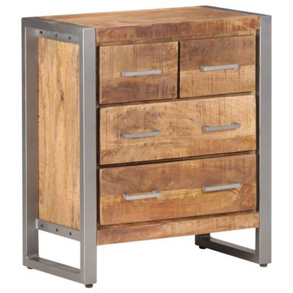 Skænk 60x35x70 Cm Ru Mangotræ - Billede 8