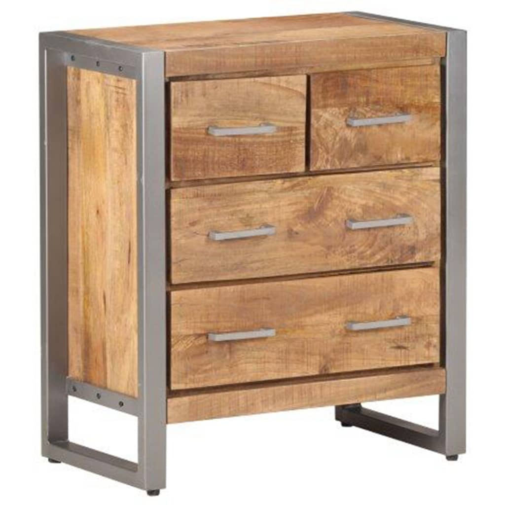 Skænk 60x35x70 Cm Ru Mangotræ - Billede 9